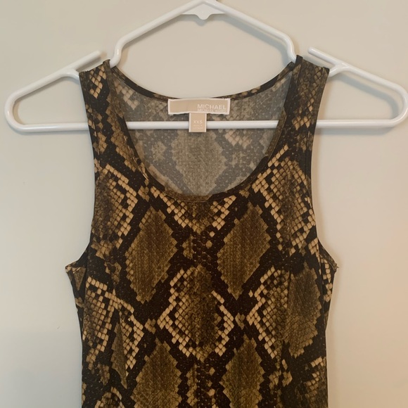 MICHAEL KORS Snake Print Maxi Dress - Picture 3 of 7